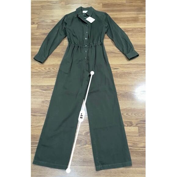 XIRENA OLIVE GREEN KELLEN JUMPSUIT - SEQUOIA SMALL - Picture 7 of 14